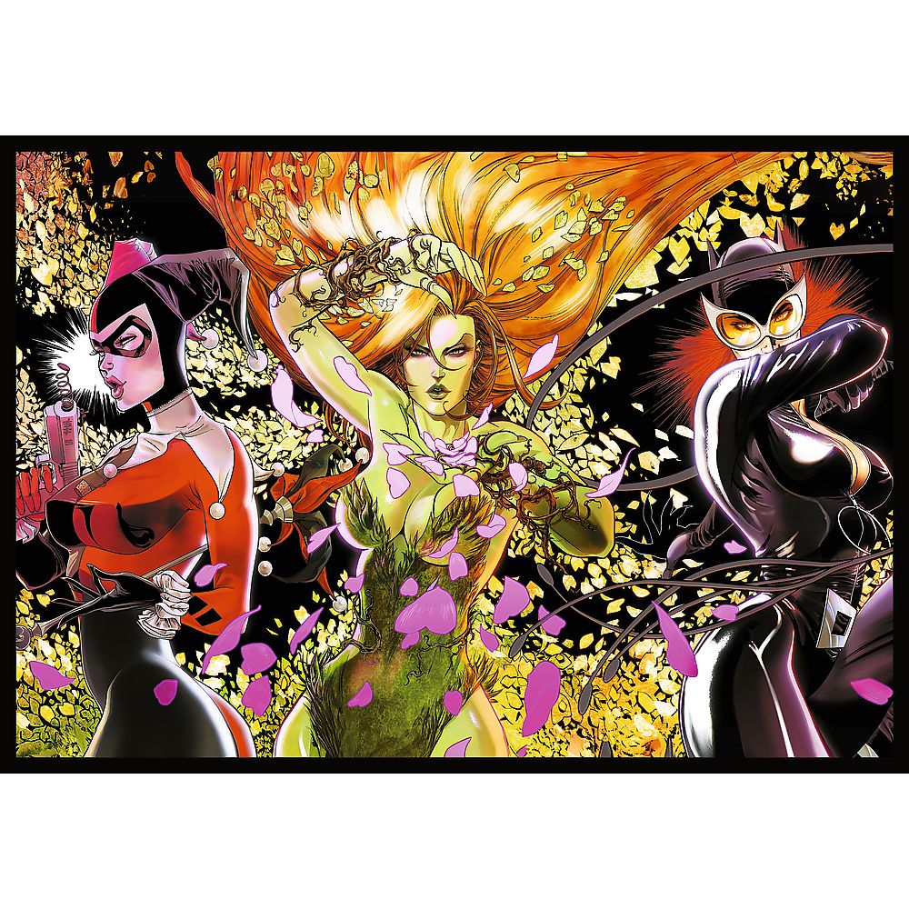 PUZZLE TREFL 4X250 BATMAN DC BATMAN IN ACTIUNE - imagine 2
