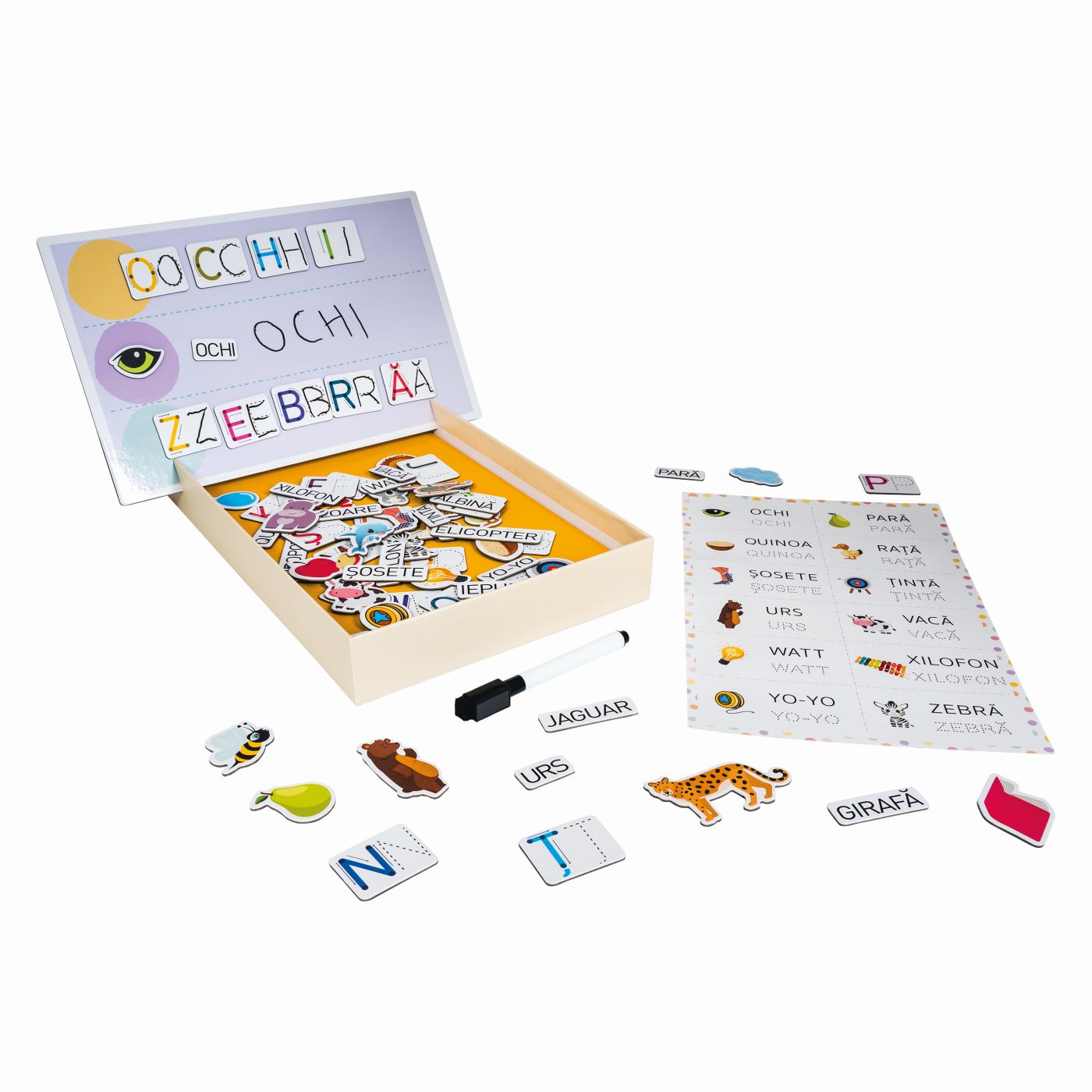 HAPPI HOBBI JUCARIE MAGNETICA INVAT SA SCRIU - imagine 3