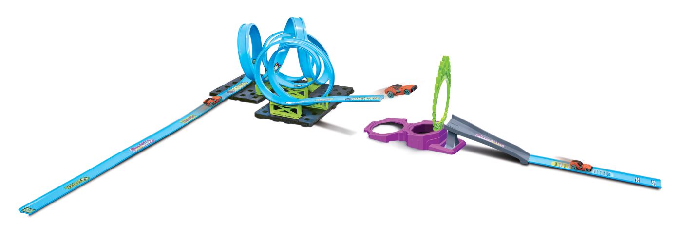 MAISTO CYBER RACERS CIRCUIT CURSA DUBLA - imagine 2