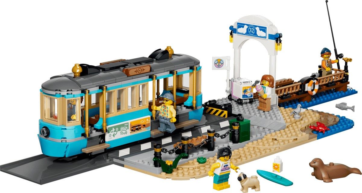 LEGO CITY TRAMVAI DE PLAJA CLASIC 60506 - imagine 4