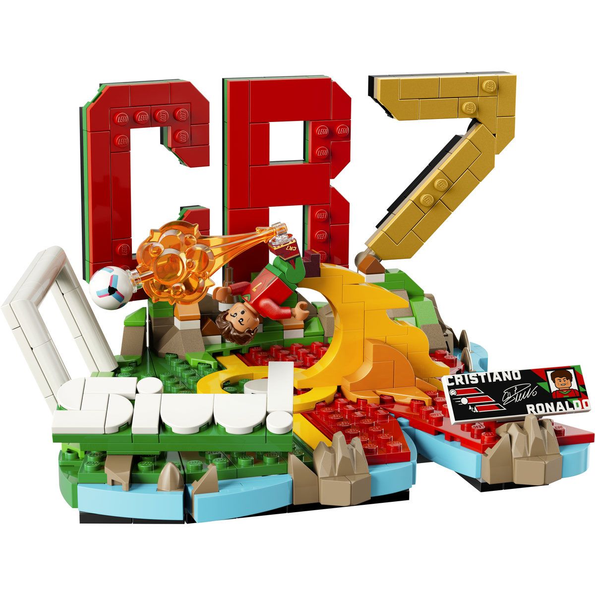LEGO EDITIONS CRISTIANO RONALDO MOMENTE IMPORTANTE DIN FOTBAL 43012 - imagine 3