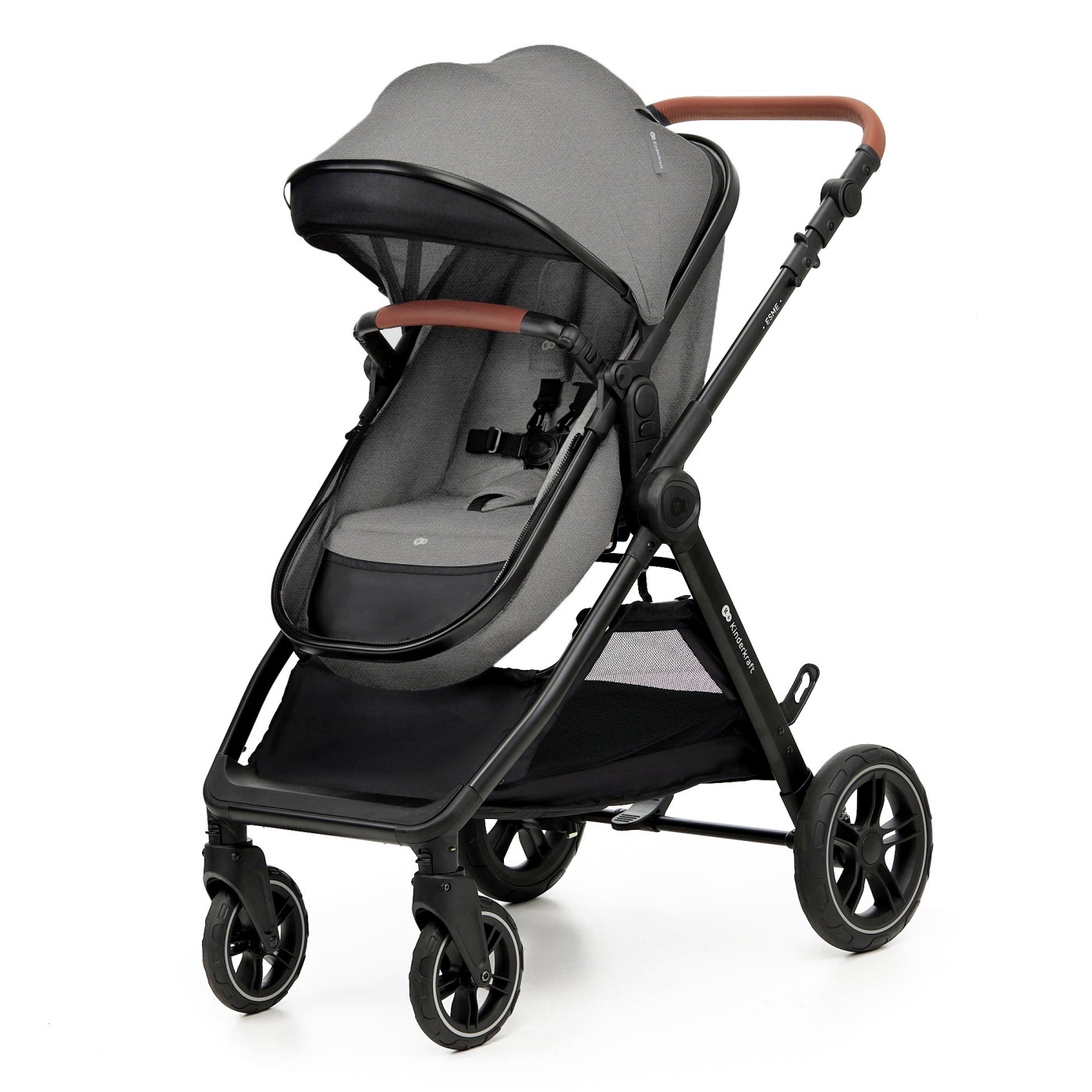 CARUCIOR KINDERKRAFT ESME, 3 IN 1, MOONLIGHT GREY - imagine 12