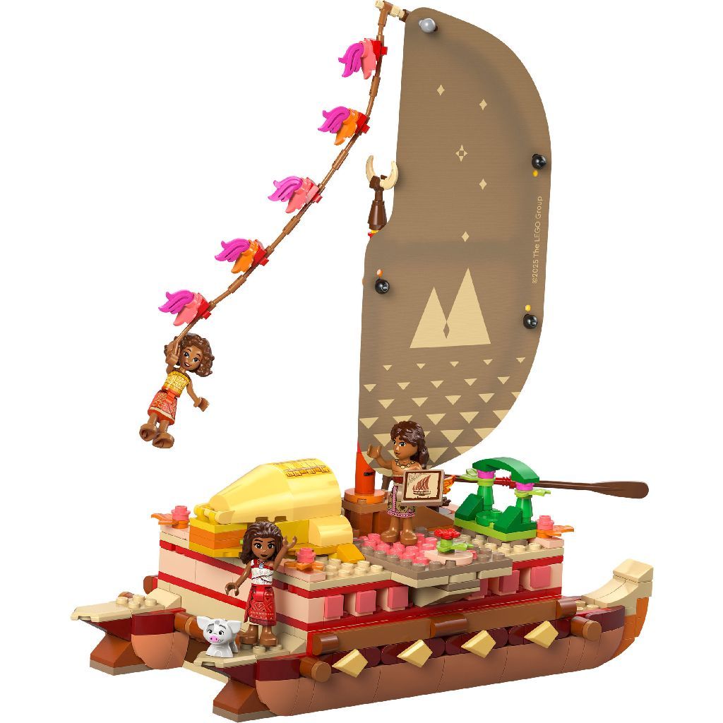 LEGO DISNEY CANOEA DE AVENTURA A MOANEI 43270 - imagine 2