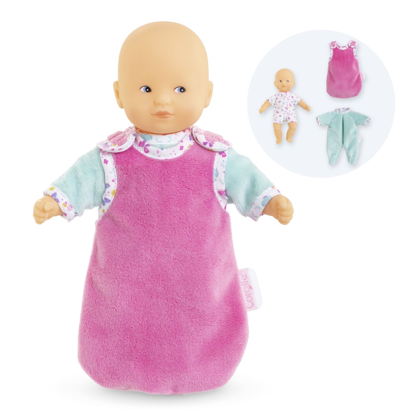 COROLLE MPP SET BEBELUSUL CALIN NOAPTE BUNA ALB 20CM - imagine 2