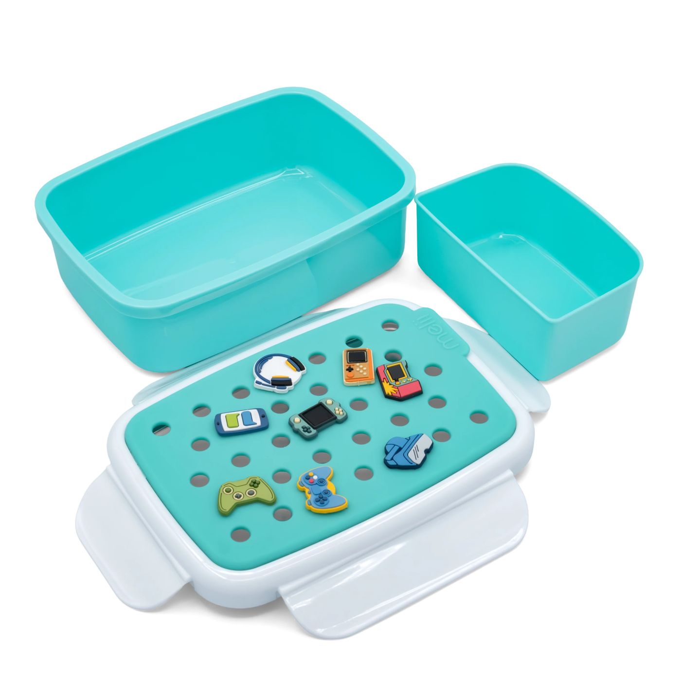 CUTIE LUNCH BENTO CHARM, MELII, BLUE - imagine 2