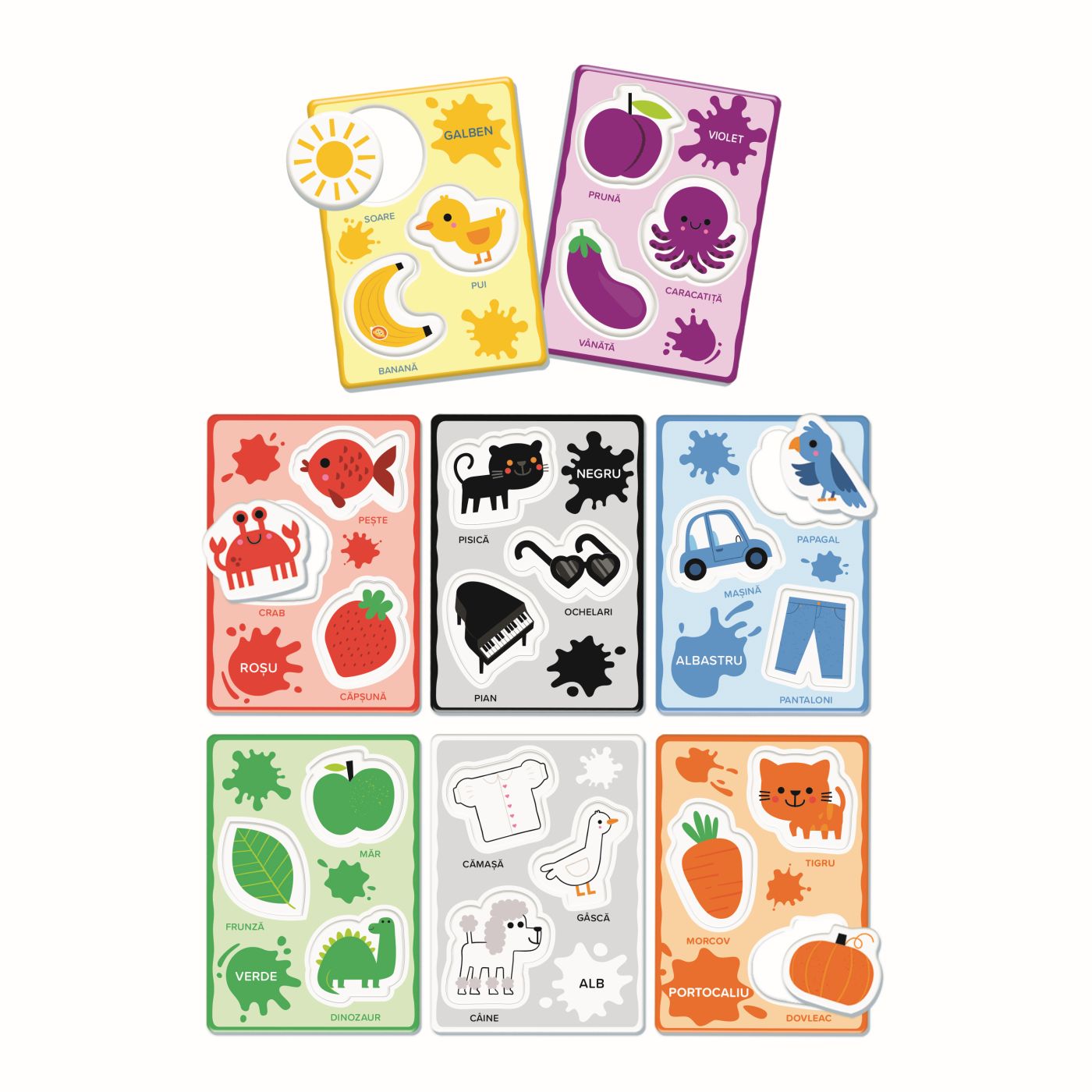 AGERINO BABY MONTESSORI RECUNOASTEREA CULORILOR - imagine 2