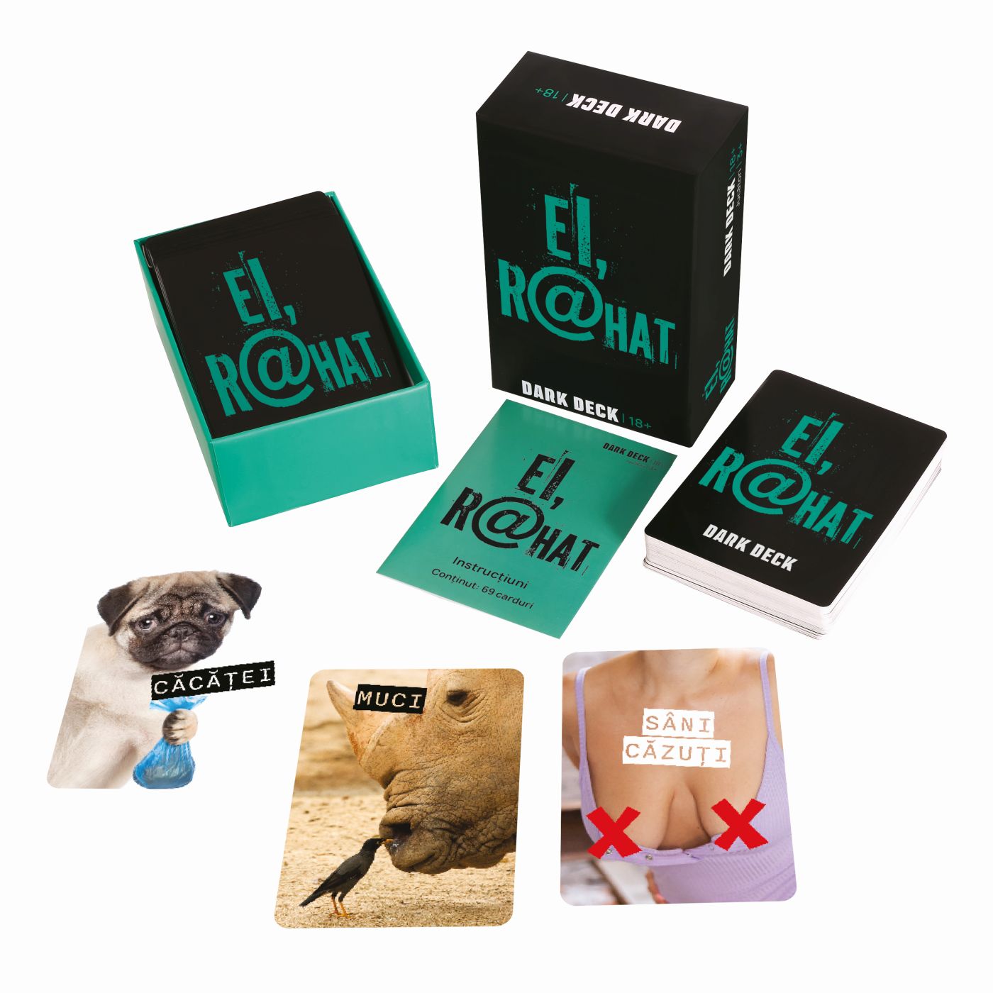 JOC DE CARTI DARK DECK EI R@HAT - imagine 2