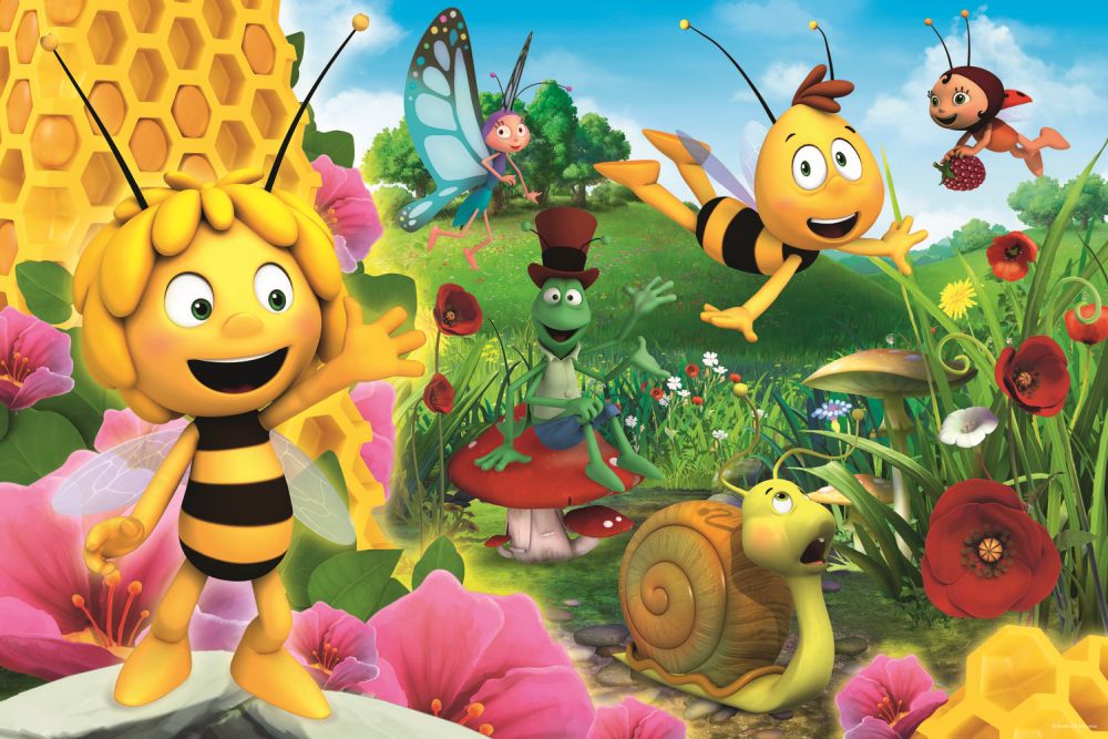 PUZZLE TREFL 24 MAXI LUMEA LUI MAYA - imagine 2