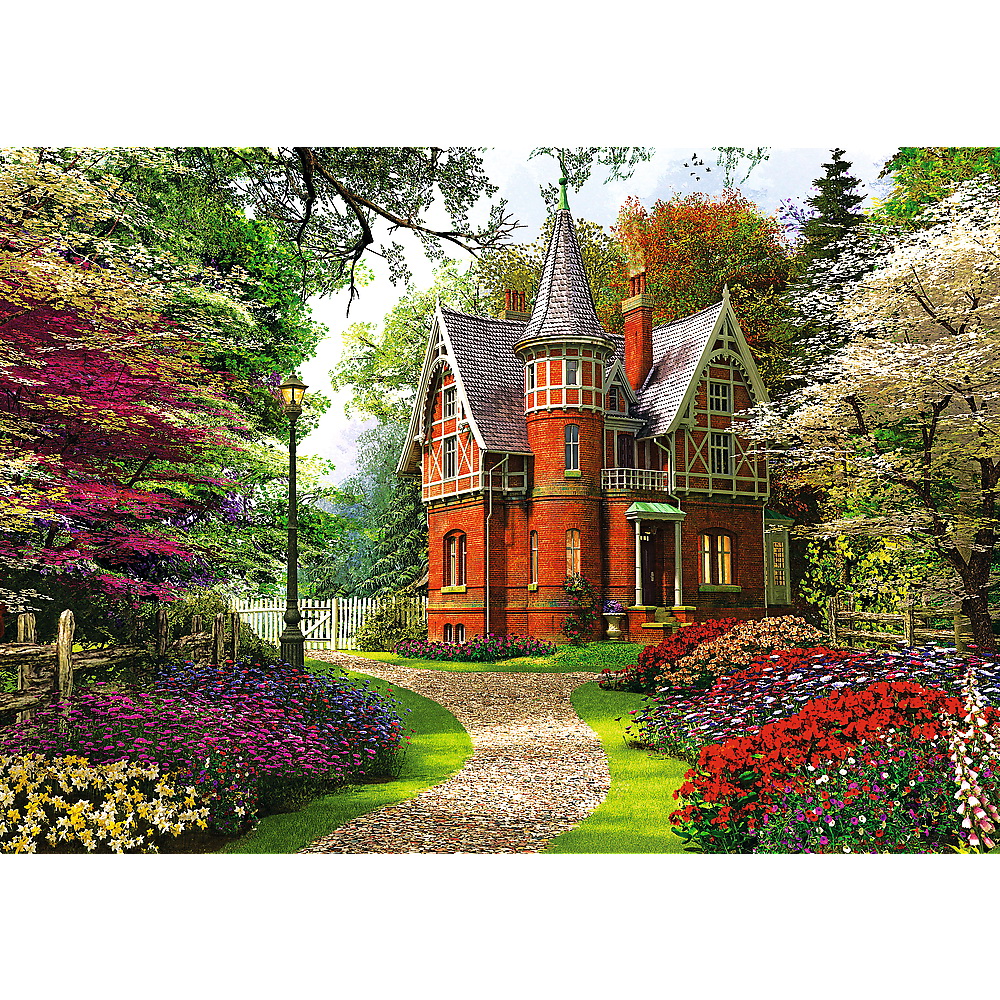 PUZZLE TREFL 1000 CASA IN STIL VICTORIAN - imagine 4