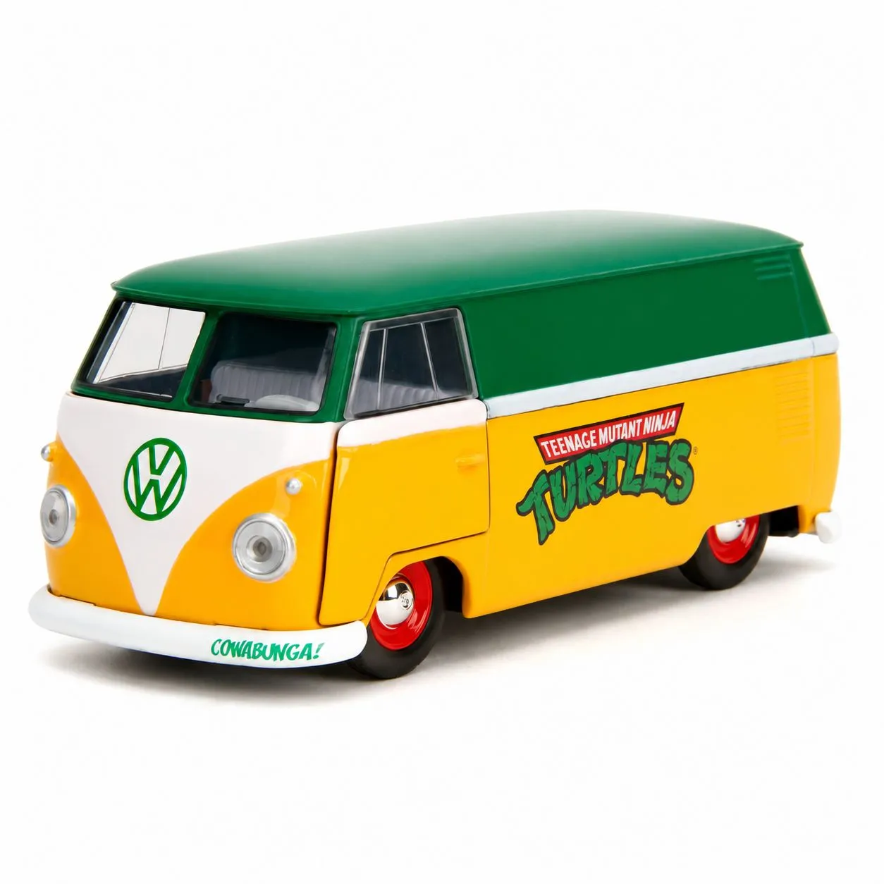 JADA TESTOASELE NINJA AUTOBUZ METALIC VOLKSWAGEN 1961 SCARA 1 LA 32 - imagine 2