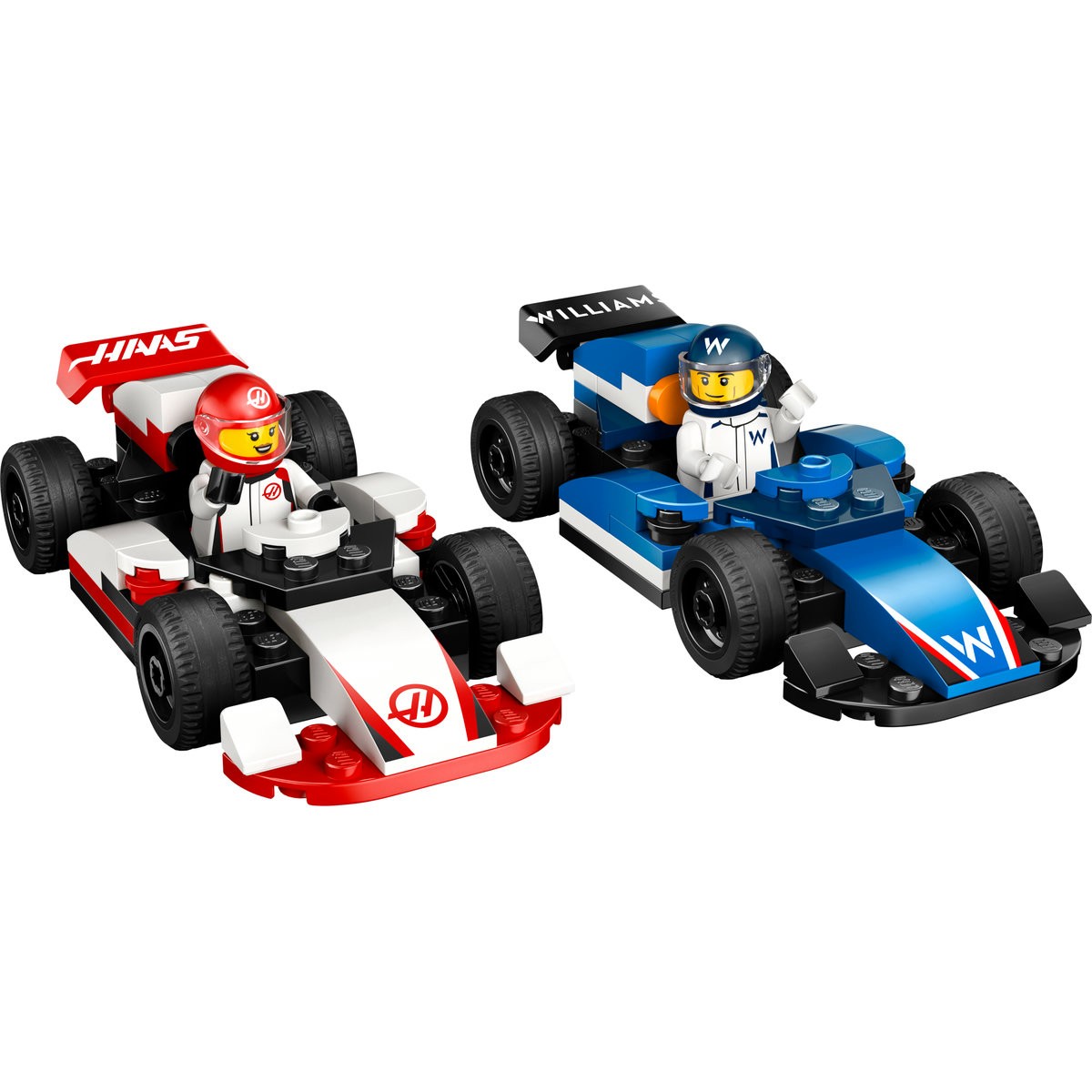 LEGO CITY MASINI DE CURSE F1 WILLIAMS RACING SI HAAS F1 60464 - imagine 2