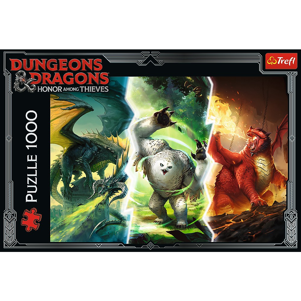 PUZZLE TREFL 1000 DUNGEONS DRAGONS LEGENDERE MISTERIOASE - imagine 3