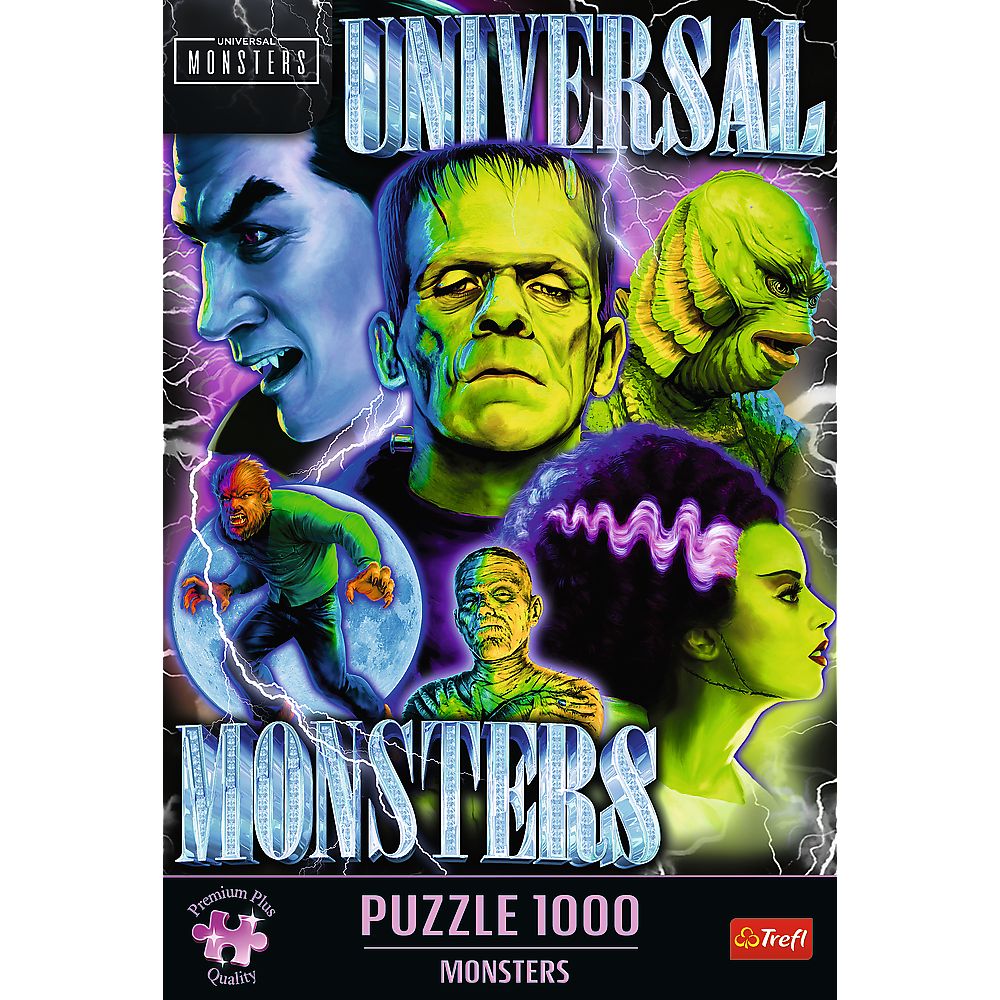 PUZZLE TREFL 1000 PREMIUM PLUS MONSTRI - imagine 3
