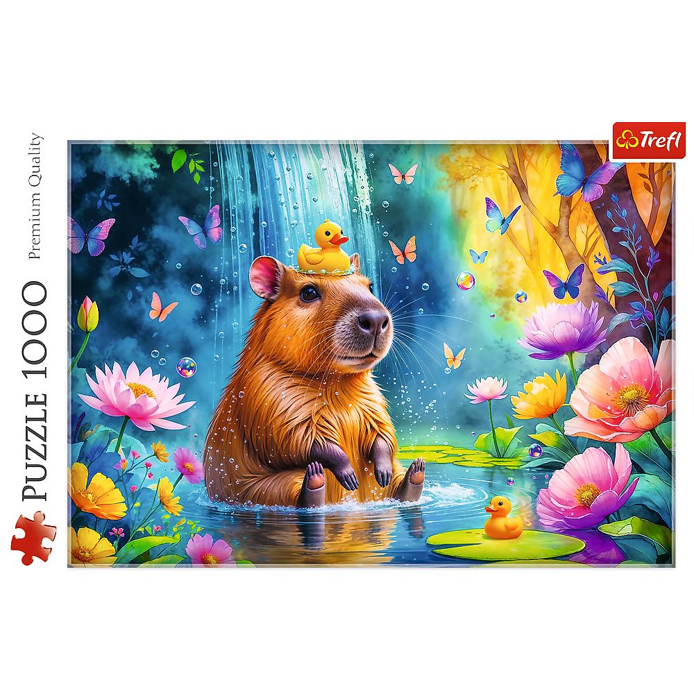 PUZZLE TREFL 1000 CAPYBARA - imagine 3