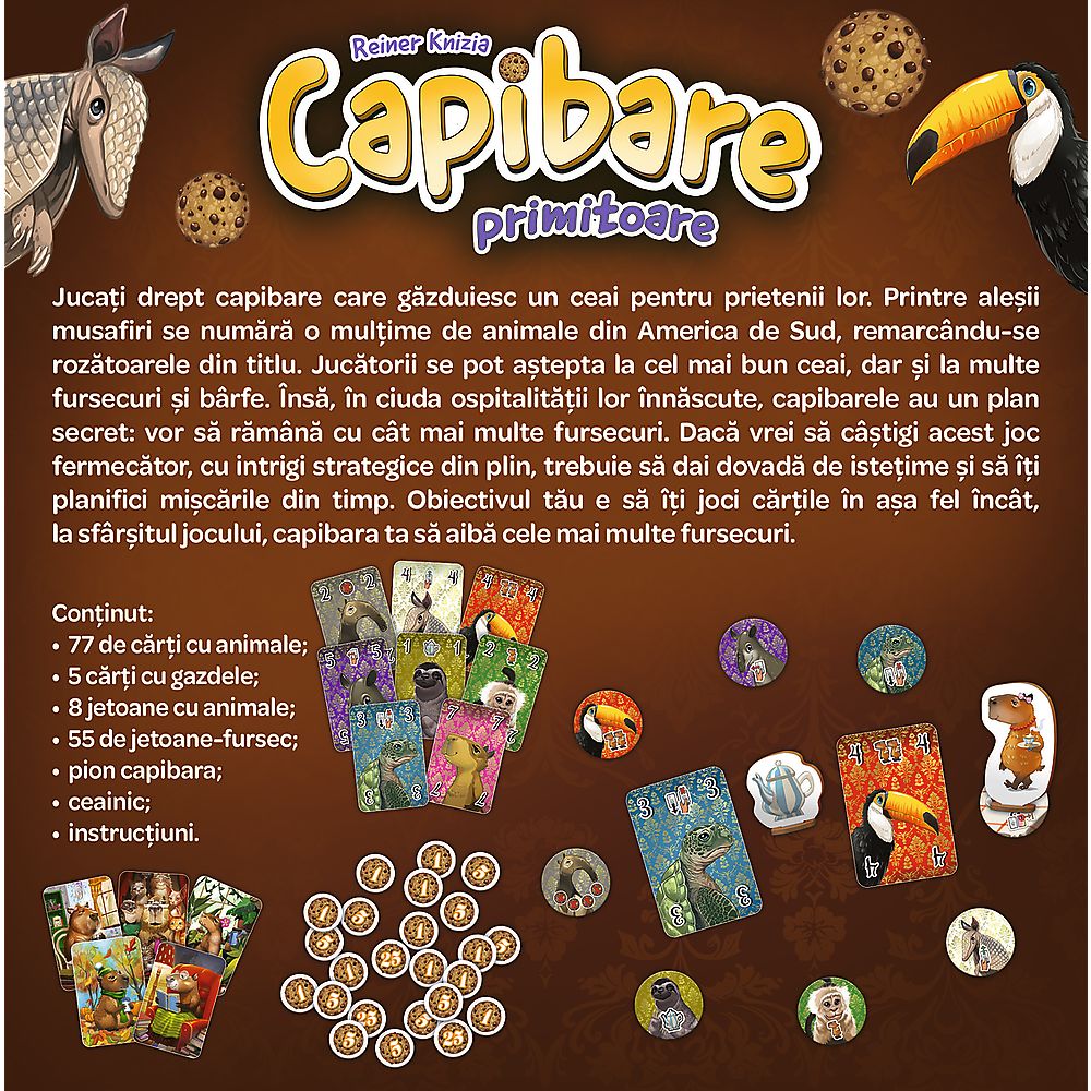 JOC DE SOCIETATE CAPIBARE PRIMITOARE IN LIMBA ROMANA - imagine 3