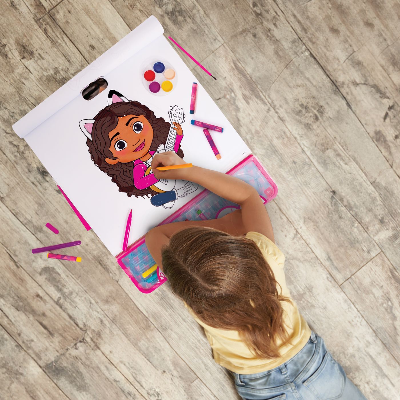 SET PENTRU DESEN GIGA BLOCK 5 IN 1 GABBY DOLLHOUSE - imagine 3