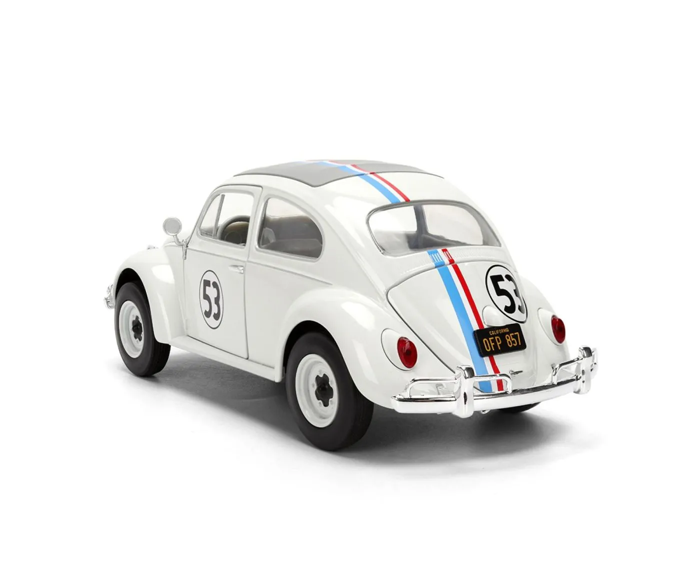 JADA DISNEY THE LOVE BUG MASINUTA METALICA HERBIE VOLKSWAGEN BEETLE SCARA 1 LA 24 - imagine 3