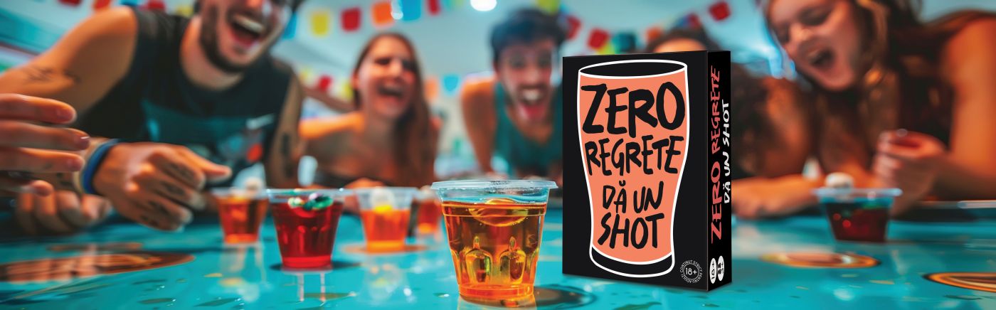 JOC DE SOCIETATE ZERO REGRETE DA UN SHOT - imagine 3