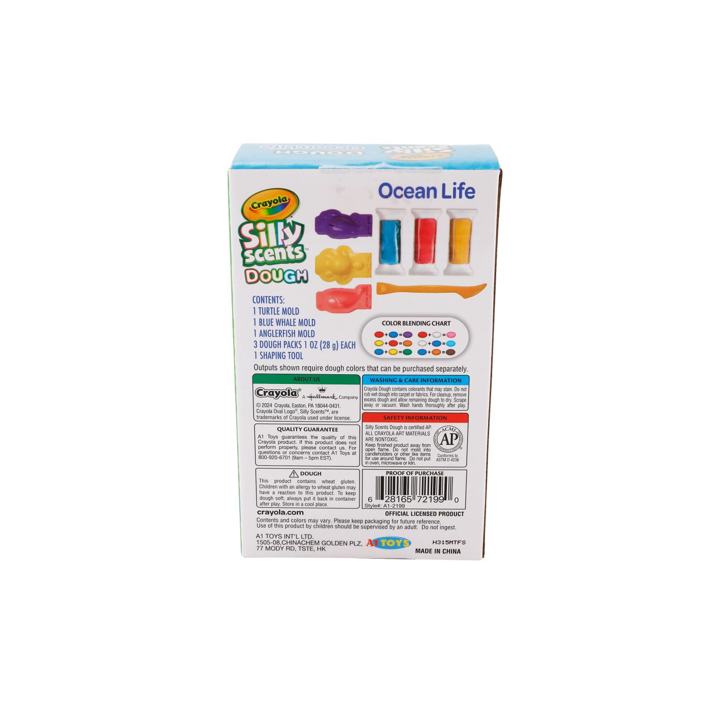 CRAYOLA SILLY SCENTS SET MIC VIATA OCEANULUI CU ACCESORII - imagine 3