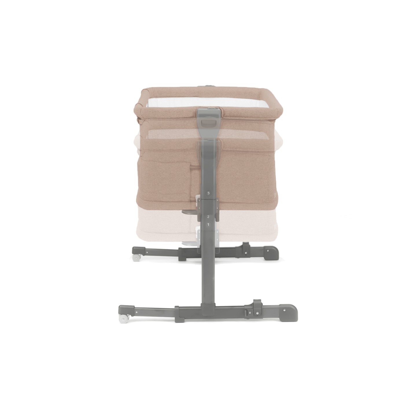 PATUT CO-SLEEPER KINDERKRAFT NESTE GROW, BEJ - imagine 3