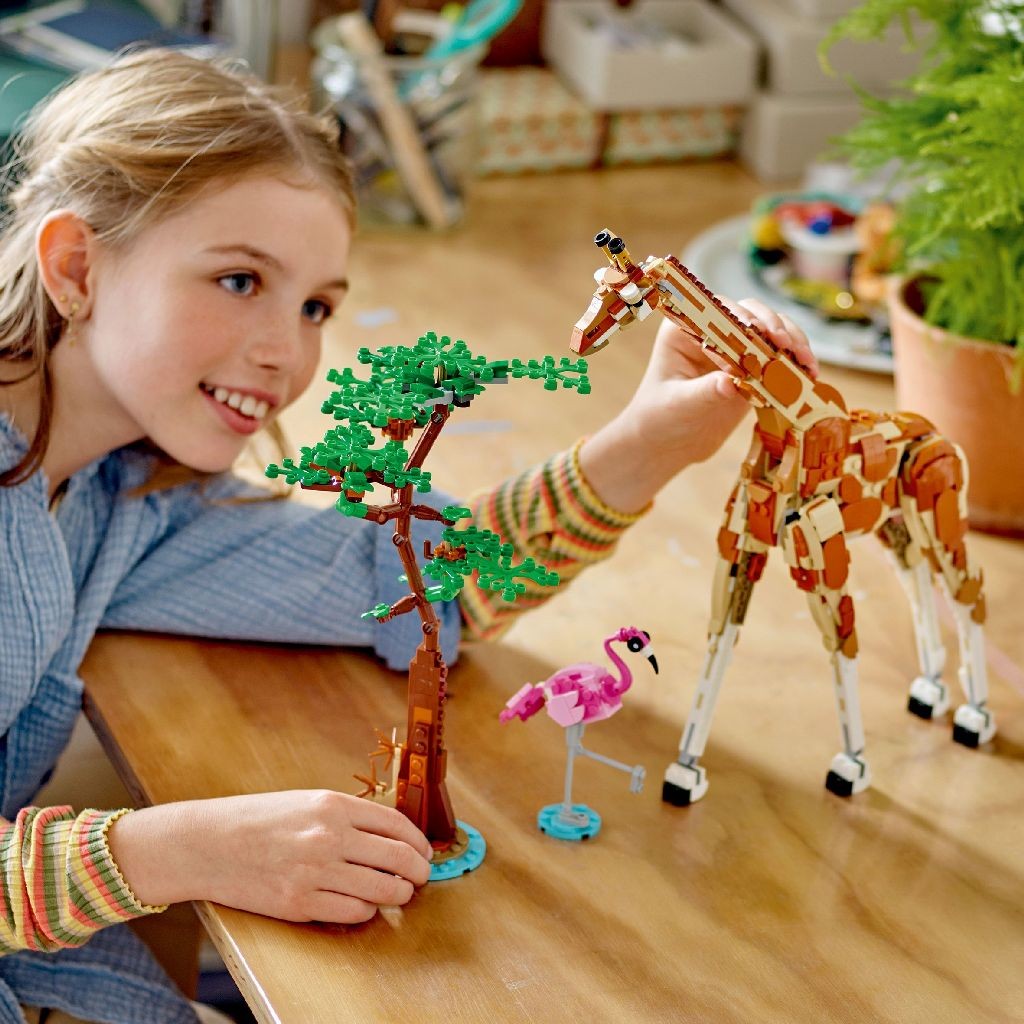 LEGO CREATOR 3IN1 ANIMALE SALBATICE DIN SAFARI 31150 - imagine 3