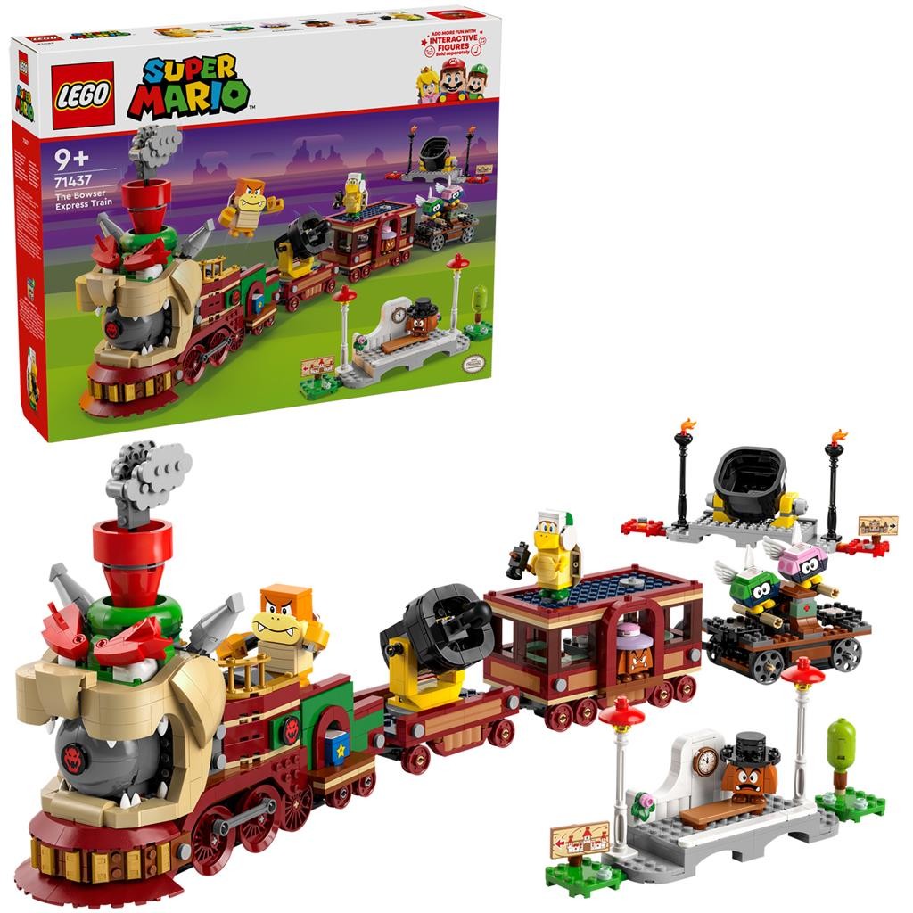 LEGO SUPER MARIO EXPRESUL BOWSER 71437 - imagine 3