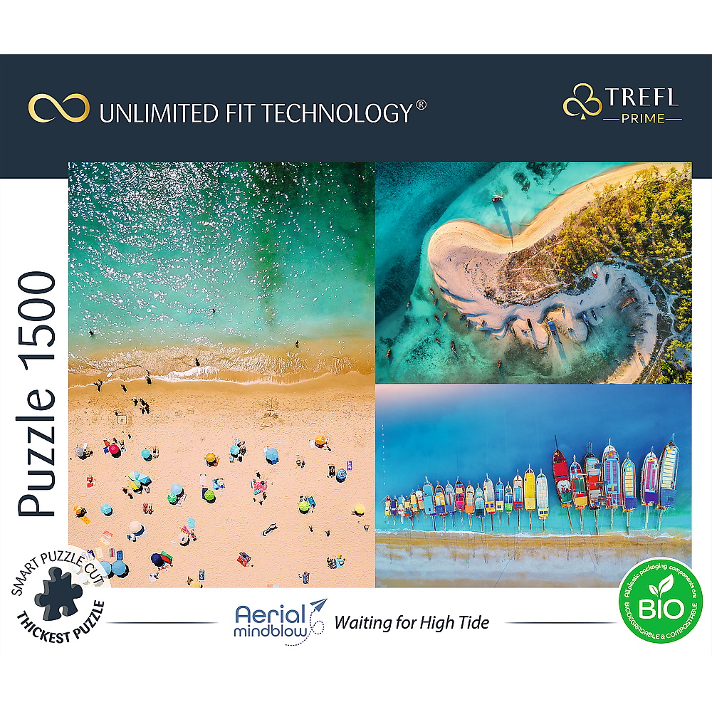 PUZZLE TREFL UFT 1500 LA MALUL MARII - imagine 3