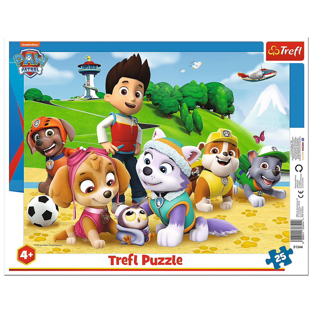 PUZZLE 25 PLANSA PATRULA CATELUSILOR - imagine 2
