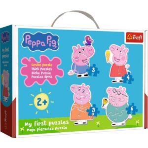 PUZZLE TREFL BABY CLASIC PEPPA PIG PURCELUSUL CLASIC PRINTRE PRIETENI