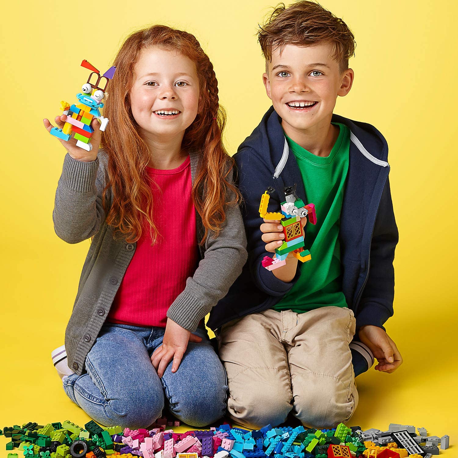 LEGO CLASSIC CONSTRUCTIE CREATIVA CUTIE MEDIE 10696 - imagine 3