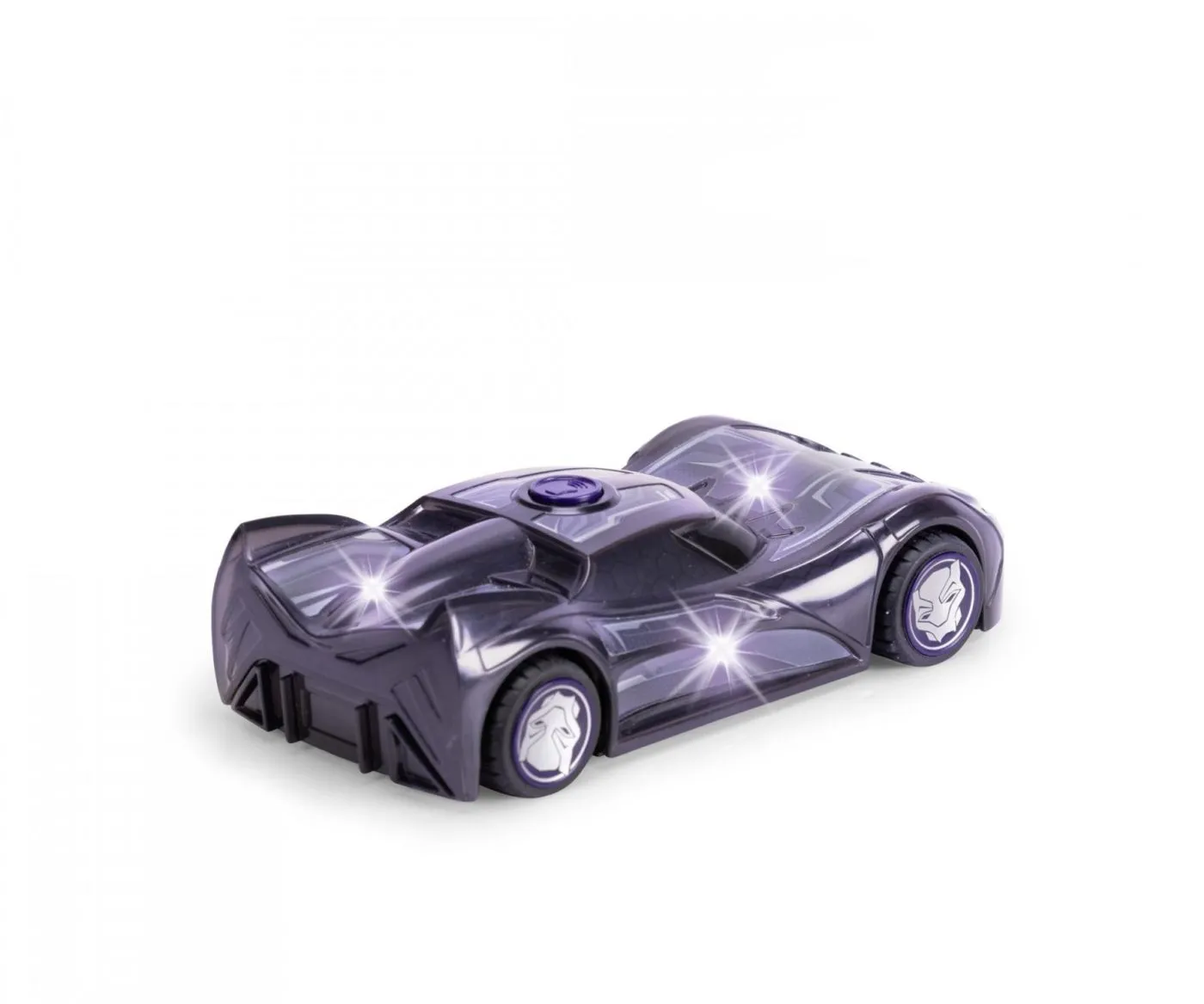 JADA MARVEL MASINUTA LIGHT BLACK PANTHER CU SUNETE SI LUMINI SCARA 1:32 - imagine 3