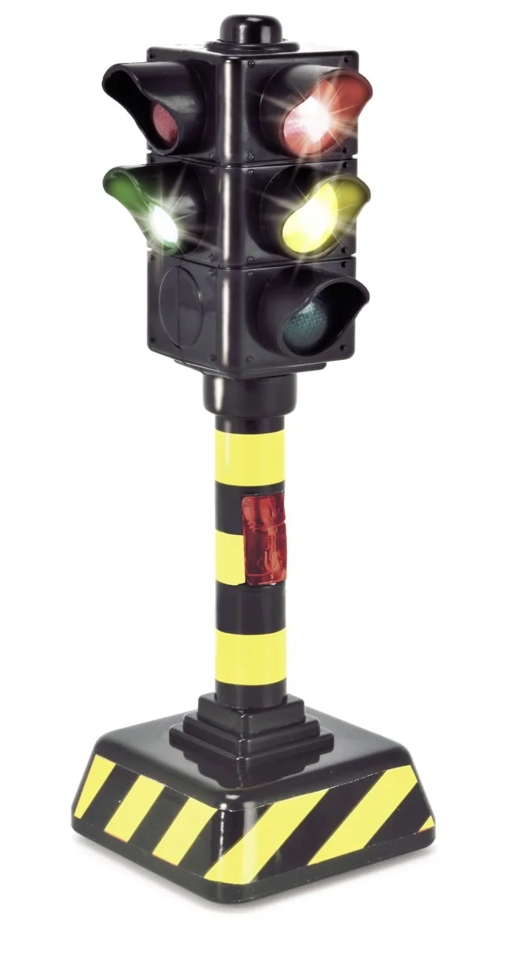 DICKIE TOYS SEMAFOR TRAFIC 12CM - imagine 2