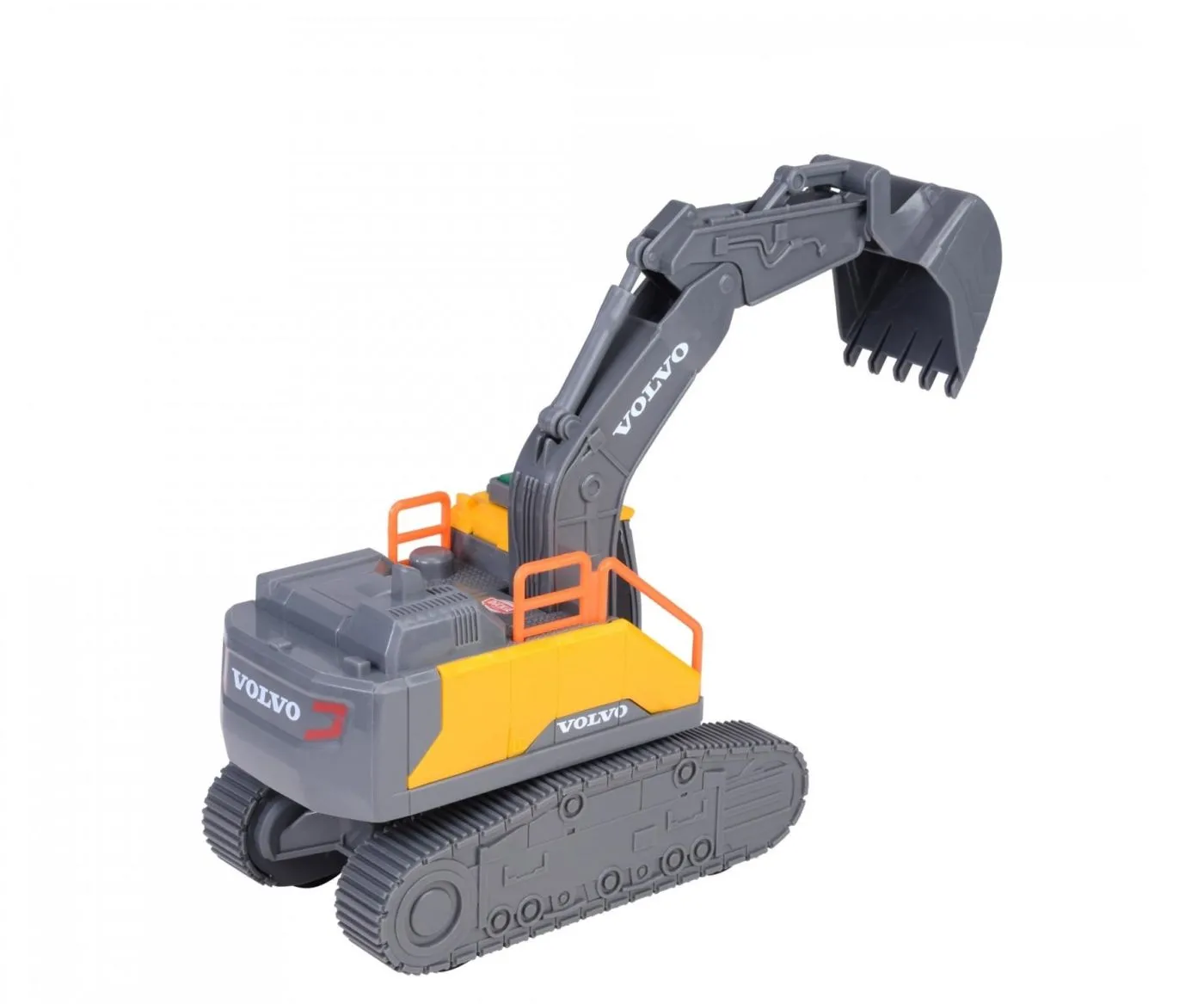 DICKIE EXCAVATOR VOLVO CU SENILE SUNETE SI LUMINI - imagine 3