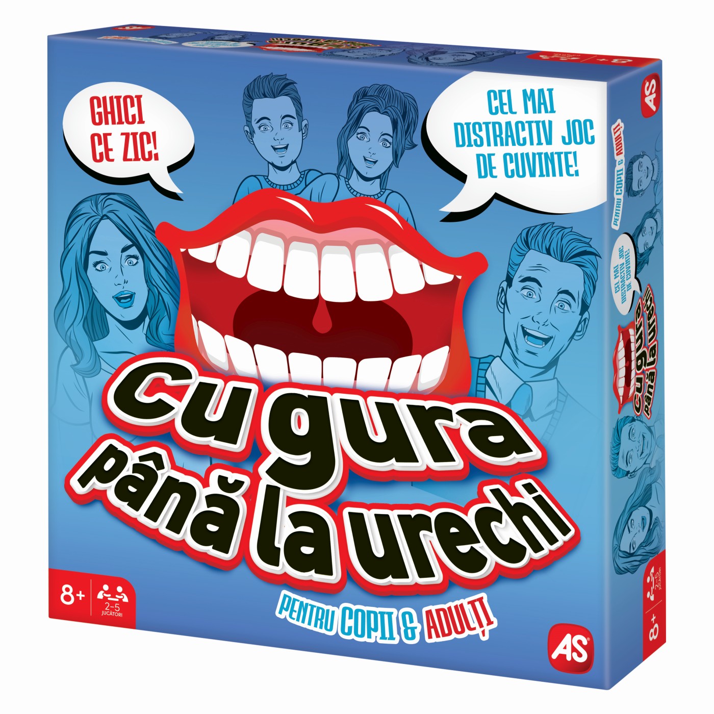 JOC CU GURA PANA LA URECHI PENTRU ADULTI SI COPII - imagine 4