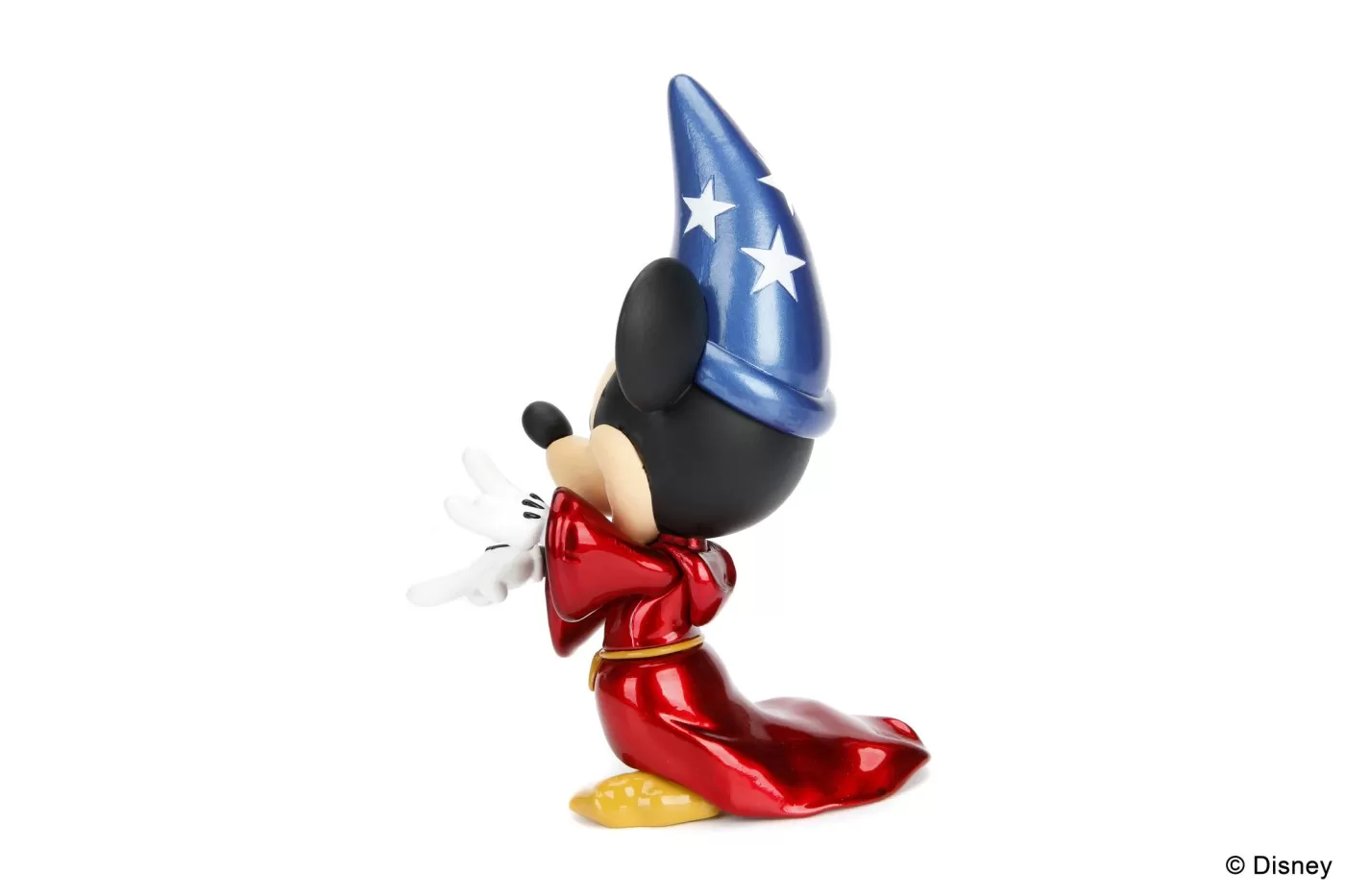JADA FIGURINA METALICA MICKEY MOUSE IN COSTUM SORCERER 15CM - imagine 4