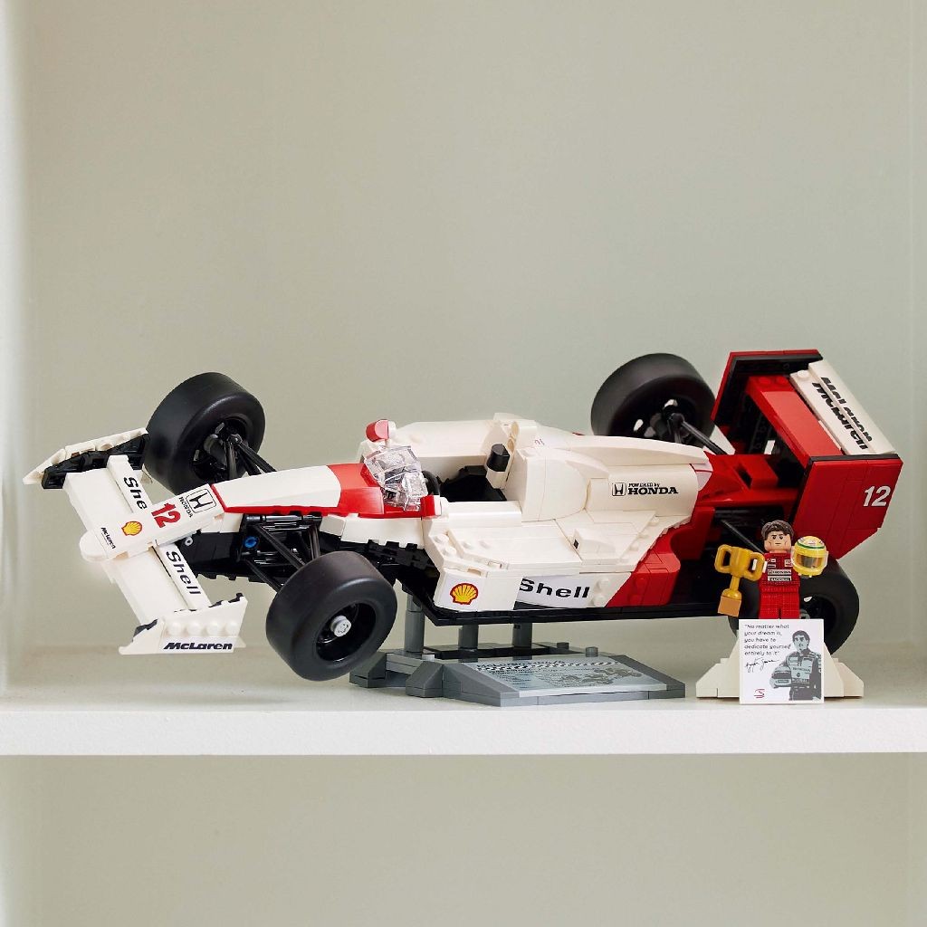 LEGO ICONS MCLAREN MP4/4 SI AYRTON SENNA 10330 - imagine 4