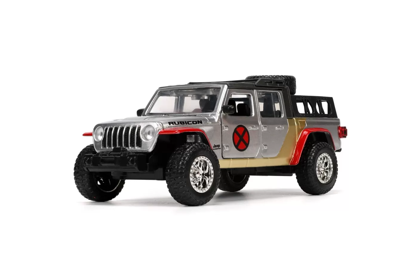JADA MARVEL SET MASINUTA METALICA JEEP GLADIATOR SCARA 1:32 SI FIGURINA DIN METAL COLOSSUS - imagine 4