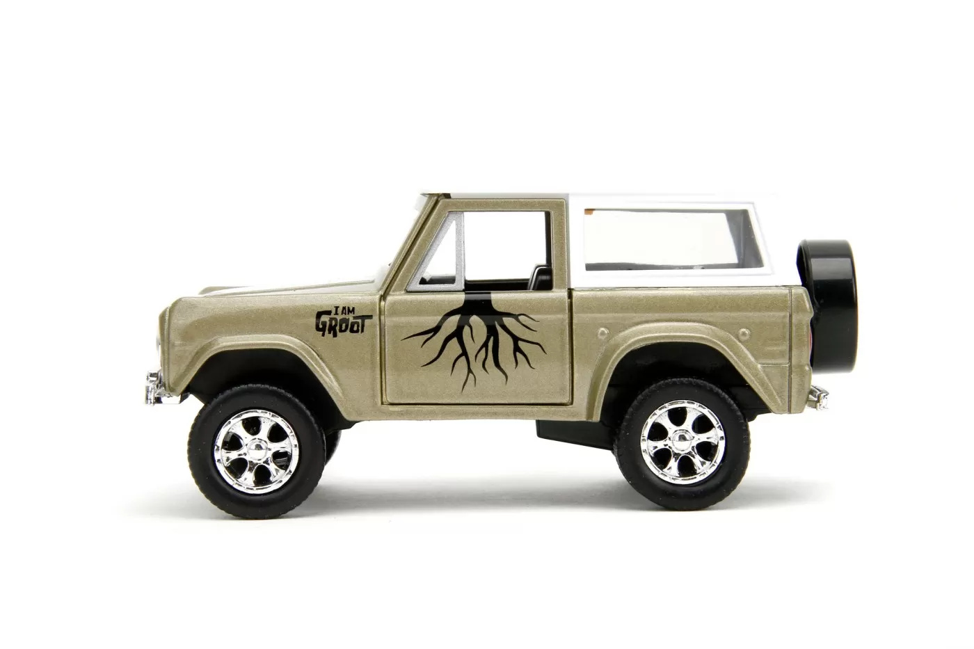 JADA MARVEL SET MASINUTA METALICA FORD BRONCO SI FIGURINA GROOT - imagine 4