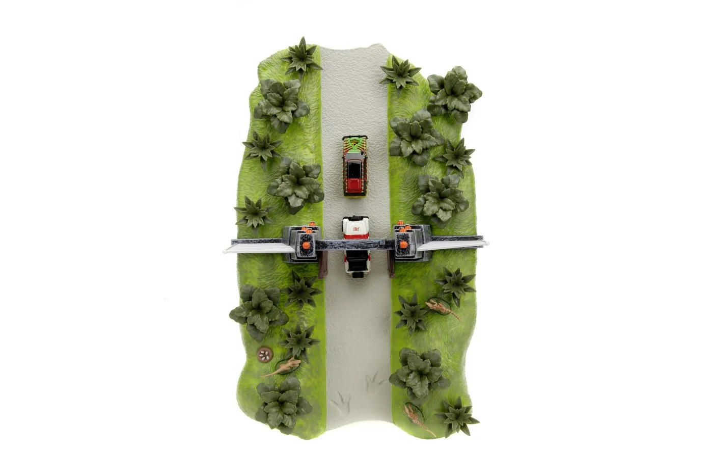 JADA JURASSIC PARK SCENA NANO CU 2 VEHICULE METALICE - imagine 4