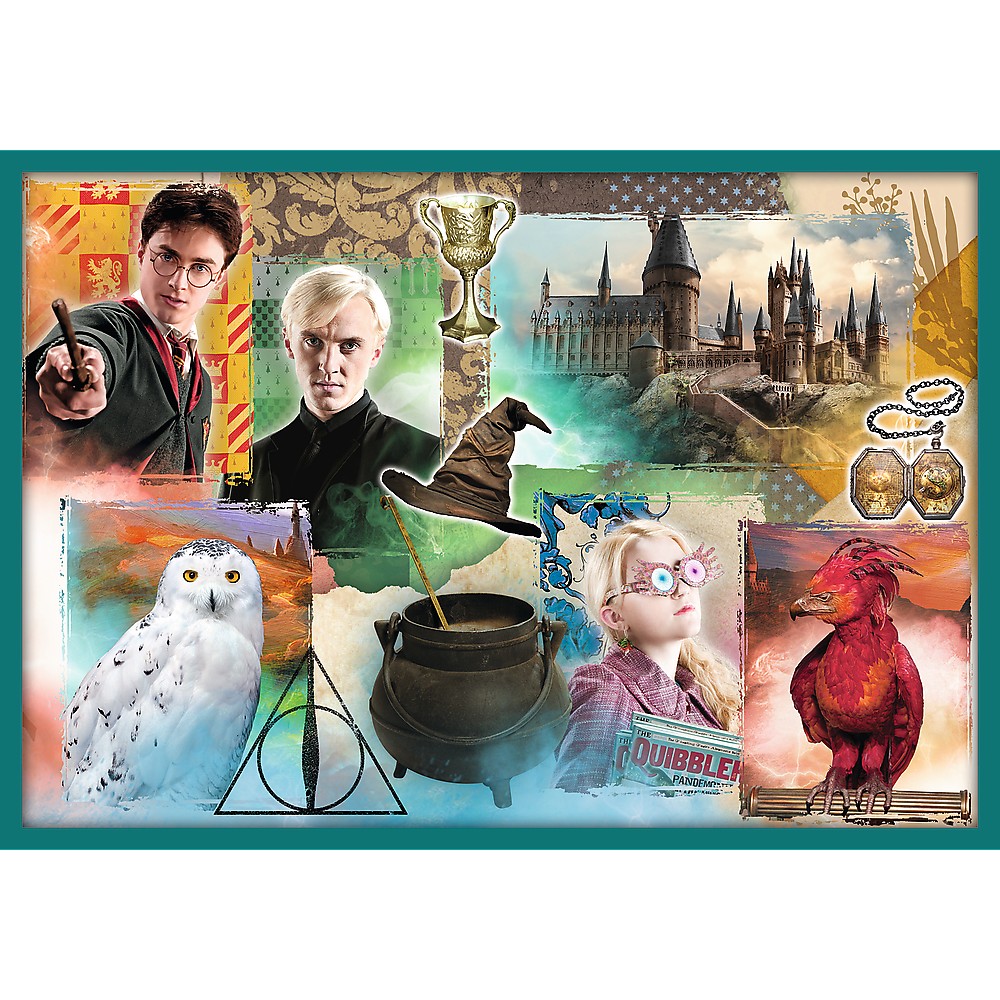 PUZZLE TREFL 10IN1 HARRY POTTER IN LUMEA LUI HARRY POTTER - imagine 4