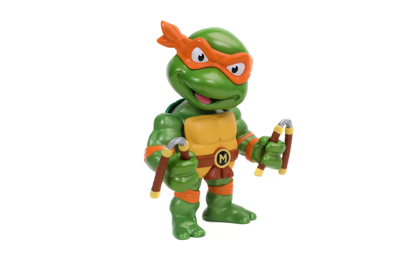 FIGURINA METALICA TESTOASELE NINJA MICHELANGELO - imagine 4
