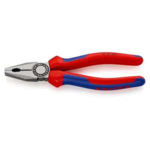 Clește combinat KNIPEX 180 mm, mâner bimaterial