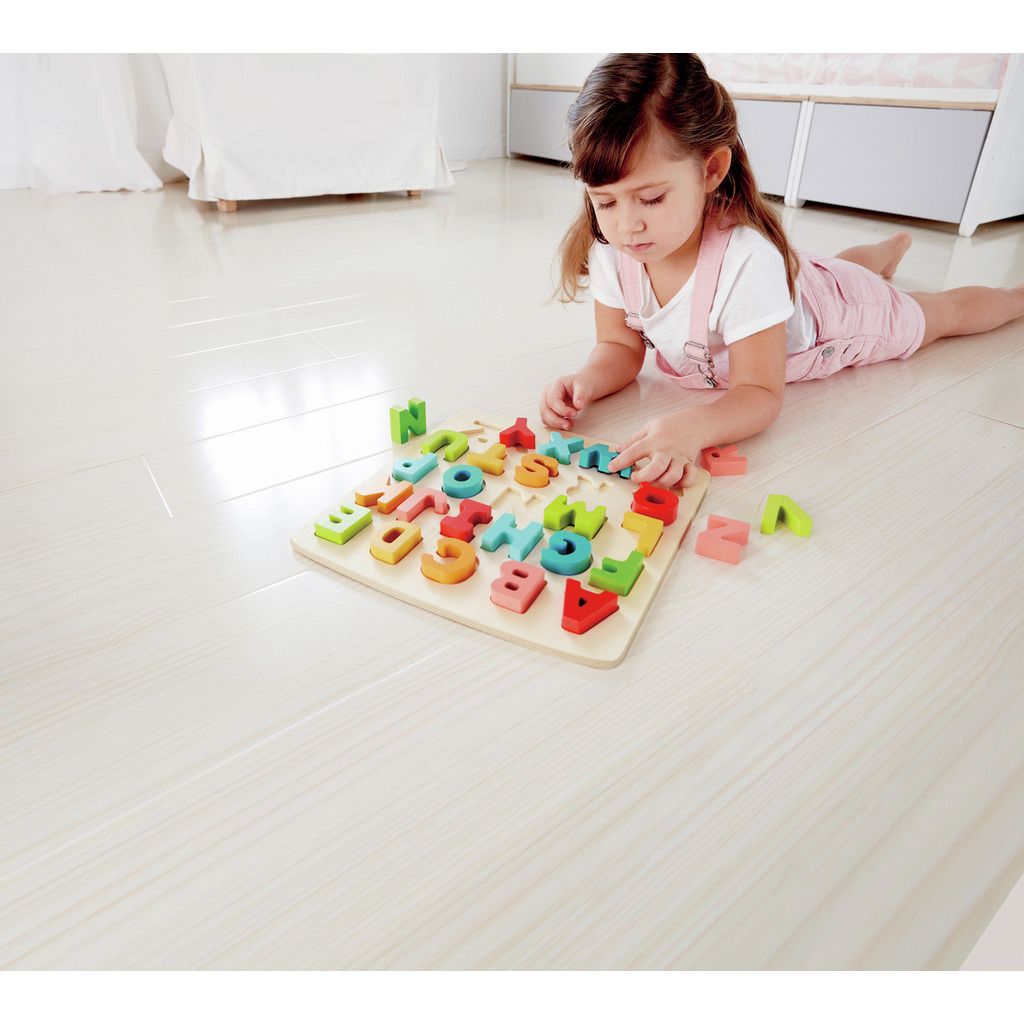 HAPE PUZZLE ALFABET CHUNKY - imagine 4