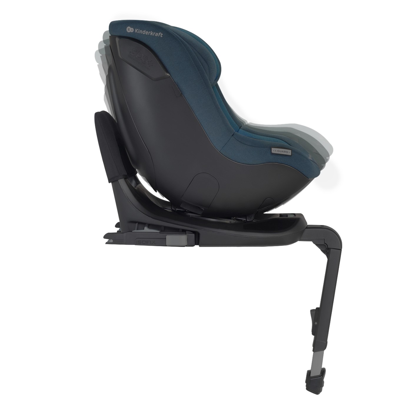 SCAUN AUTO KINDERKRAFT I-GUARD I-SIZE 40-105 CM, BLUE - imagine 5