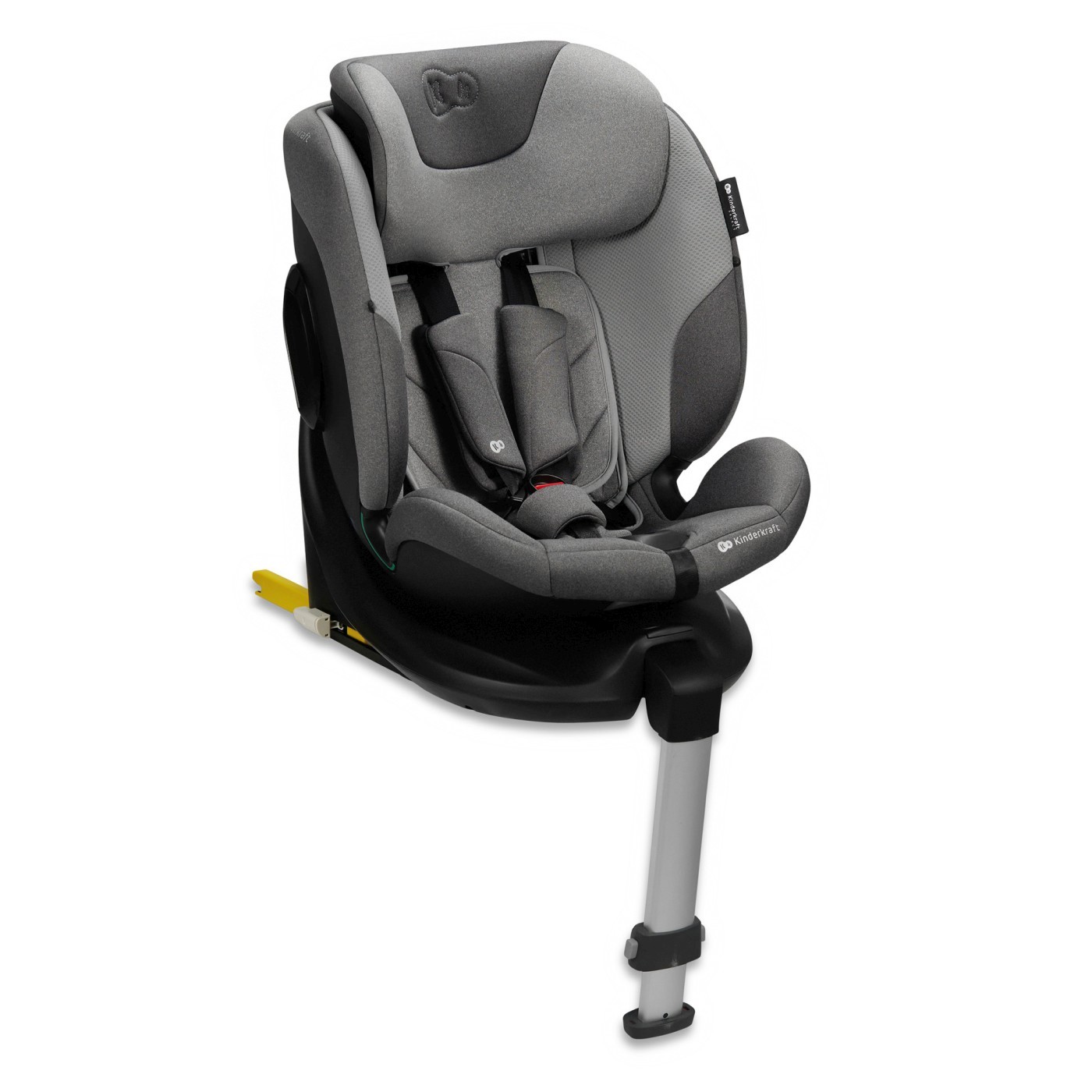 SCAUN AUTO KINDERKRAFT I-FIX, I-SIZE 40-150 CM, COOL GREY - imagine 6
