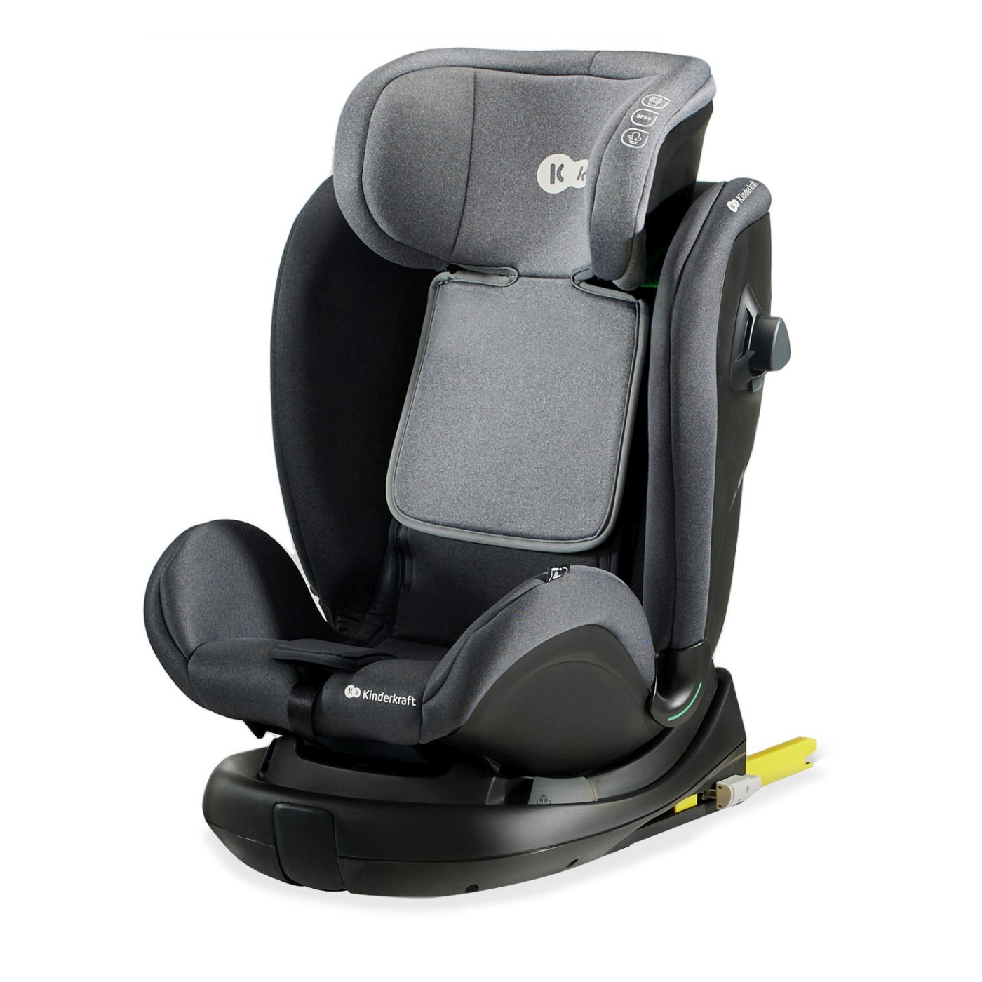 SCAUN AUTO I-SIZE, 40-125 CM, KINDERKRAFT XRIDER, GREY - imagine 7