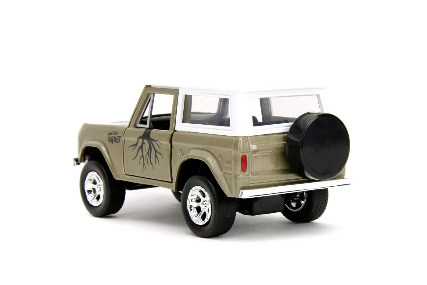 JADA MARVEL SET MASINUTA METALICA FORD BRONCO SI FIGURINA GROOT - imagine 5