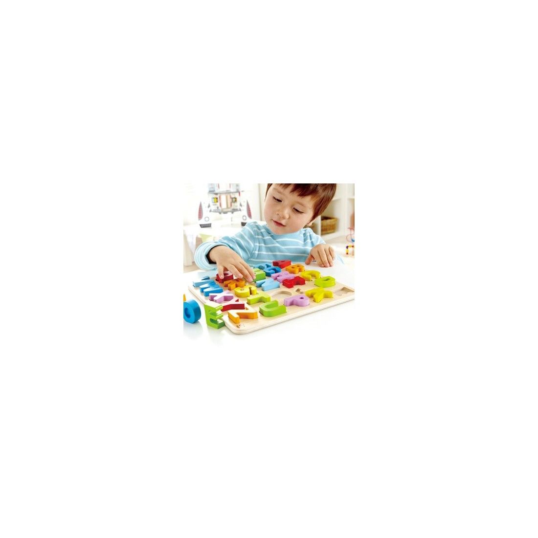 HAPE PUZZLE ALFABET CHUNKY - imagine 5