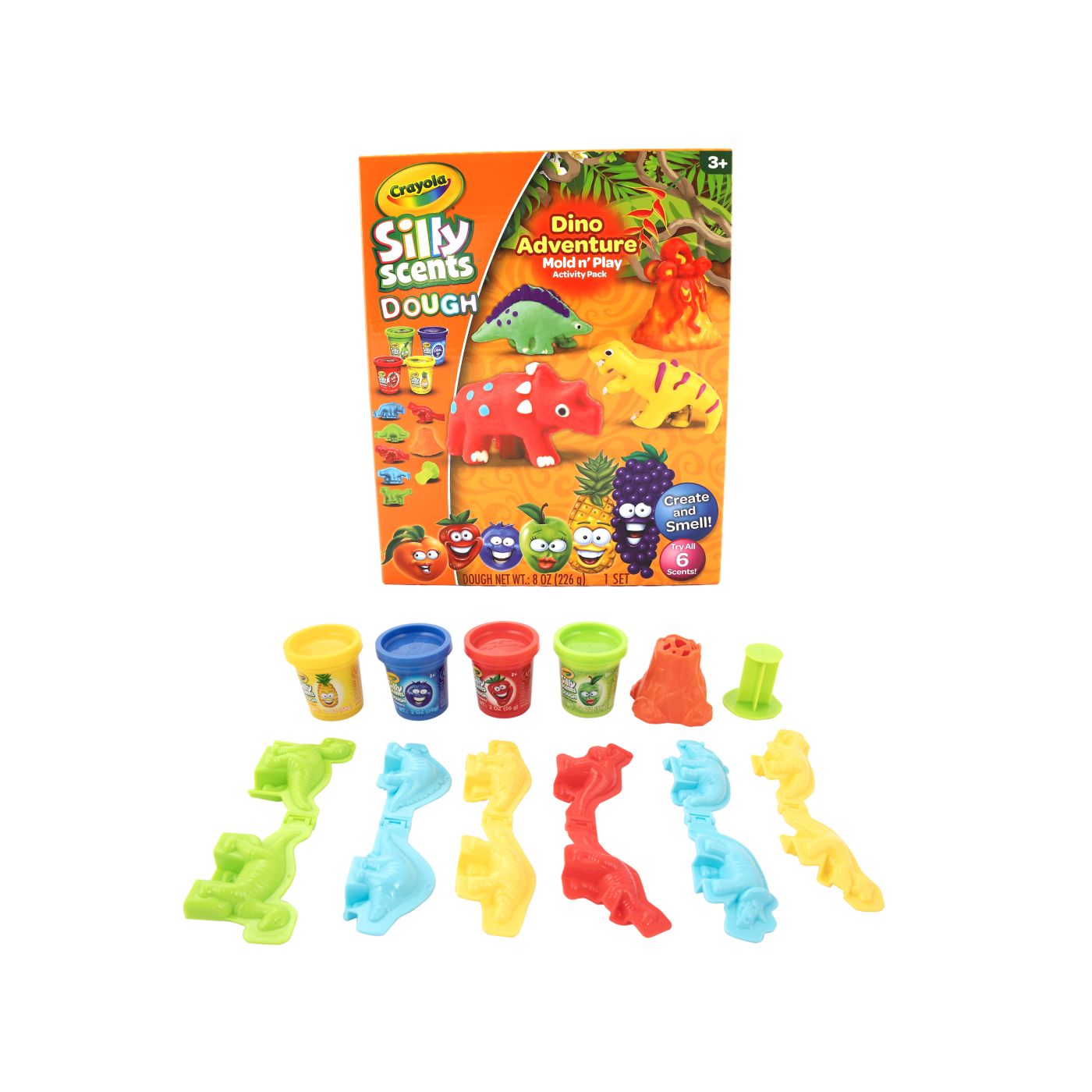 CRAYOLA SILLY SCENTS SET MEDIU DINOZAUR CU ACCESORII - imagine 6