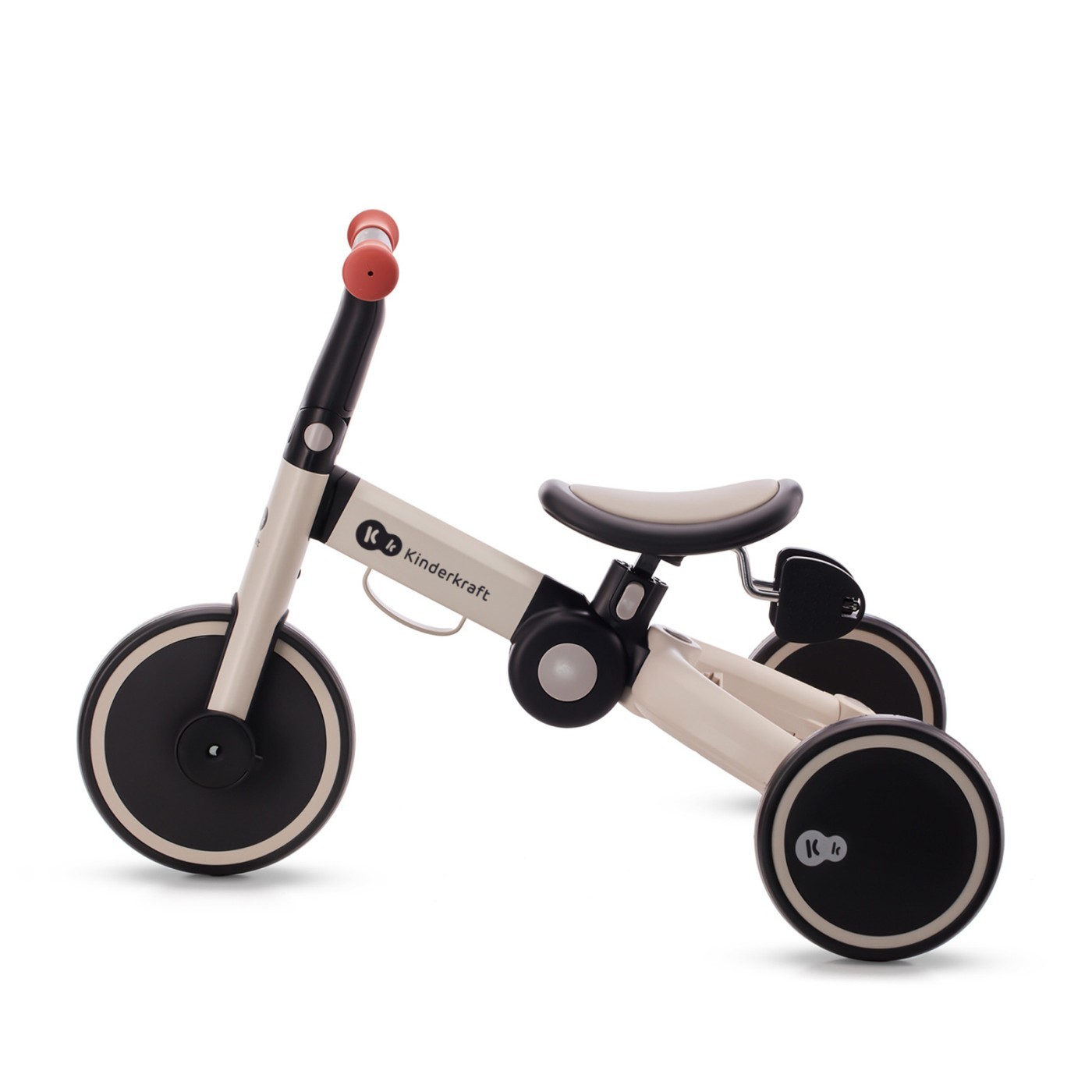 BICICLETA DE ECHILIBRU / TRICICLETA KINDERKRAFT 4TRIKE, SILVER GREY - imagine 8